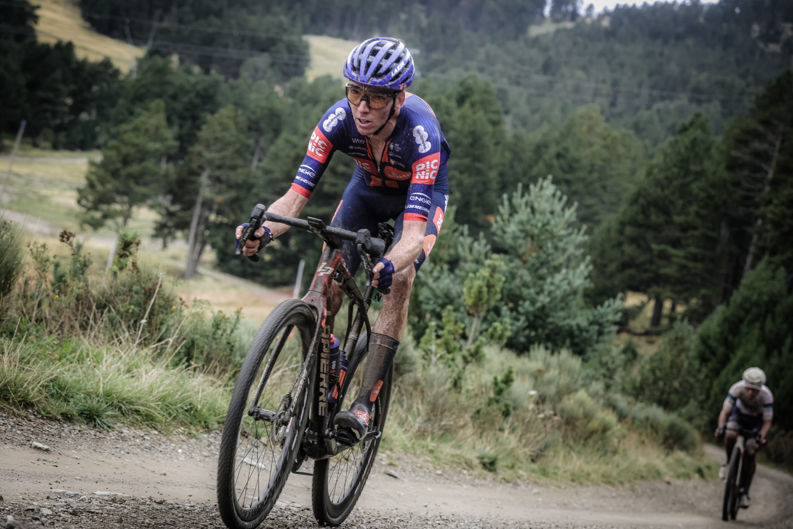 Romain Bardet rides to solo victory at first edition of 1st edition of the 66 Degr&eacute;s Sud &ndash; Pyr&eacute;n&eacute;es Catalanes Gravel Tour, part of UCI Gravel World Series 2025